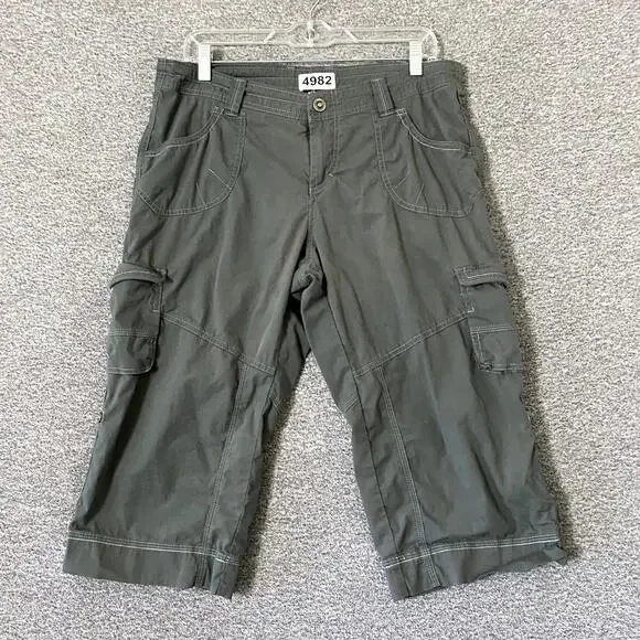 Pantalon cargo avec poches Femme, Vert | Milano